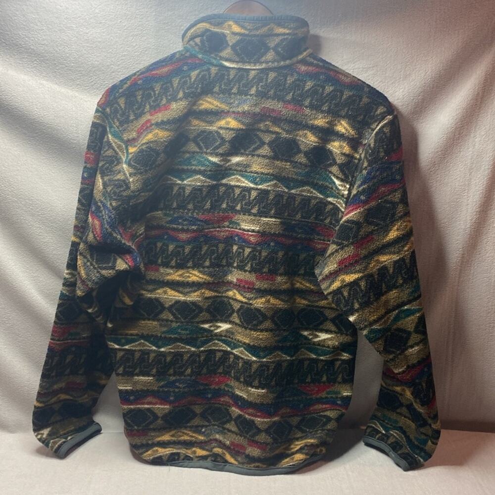 Obermeyer Patterned T-Snap Pullover Shown On A Si… - image 2